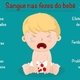 Principais causas de Sangue nas fezes do bebê (e o que fazer)