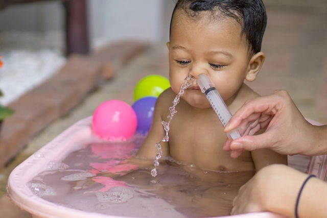 Lavagem Nasal com Soro e Seringa, A doutora Ensina