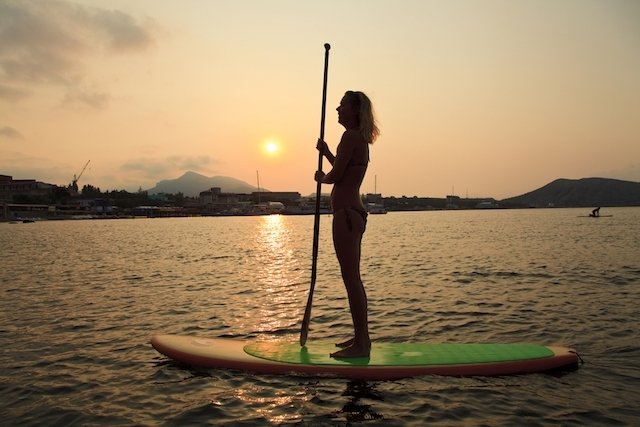 stand up paddle board pierde in greutate
