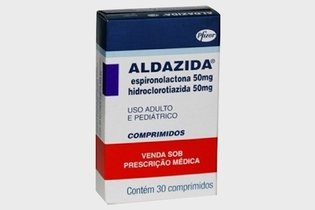 Imagem ilustrativa do artigo Aldazida - Remédio diurético para o inchaço