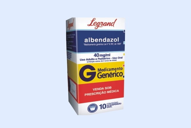 albendazol giardia tratamento