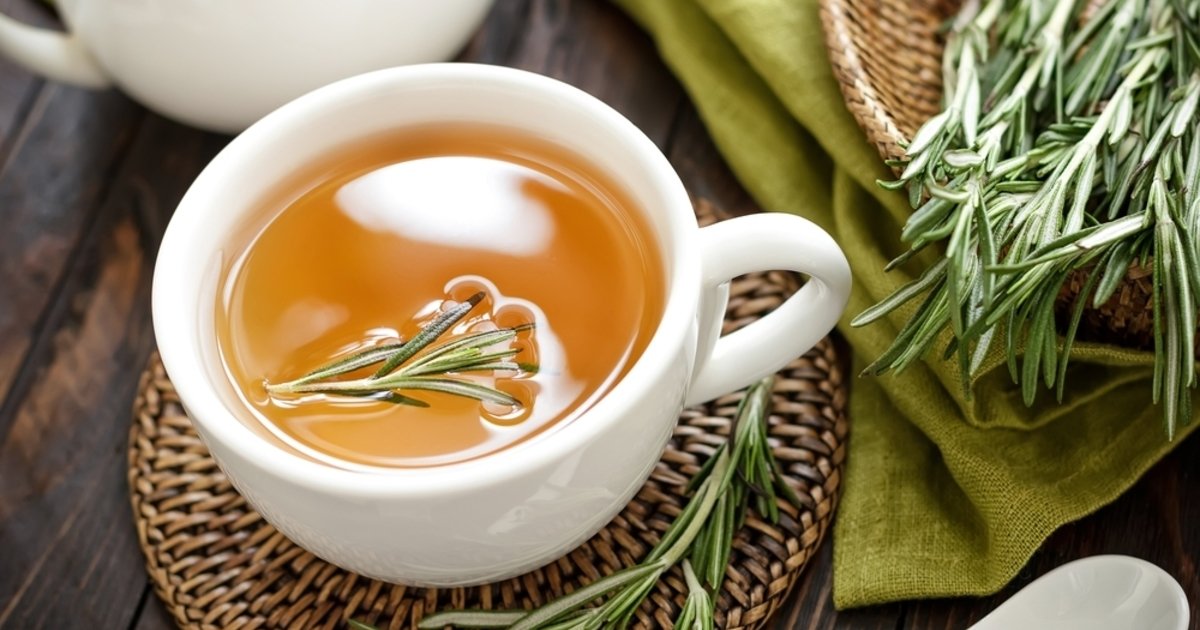 Drink rosemary tea to empty your stomach