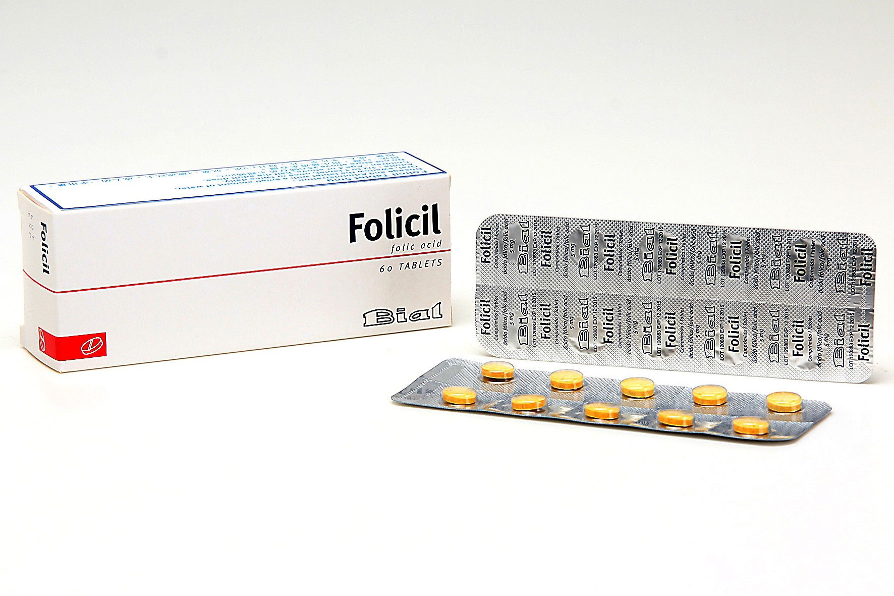 Comprimidos De ácido Fólico Folicil Tua Saúde 8353