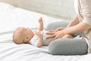 Illustrative image of the article How to Relieve Gas in Babies: 6 Tips for Gas Relief