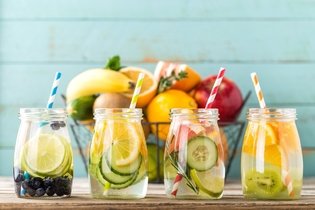 Illustrative image of the article 7 Infused Water Recipes (Healthy & Homemade)