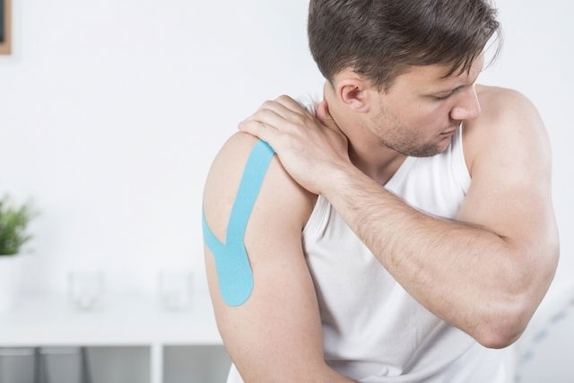 Upper arm store muscle pain