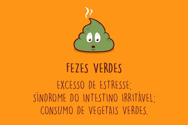 Verde, marrom, preto, vermelho: o que significa a cor do cocô de