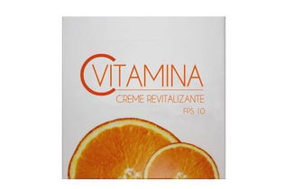 Creme para a pela com vitamina C