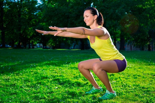 Agachamento sumô isométrico, Catálogo de Exercícios