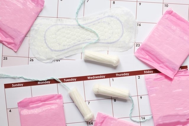 Sete causas da menstruação com pedaços de pele