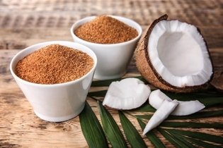 Imagem ilustrativa do artigo Benefícios do açúcar de coco