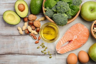 Illustrative image of the article Foods That Help With Acne: What to Eat & Avoid (plus Meal Plan)